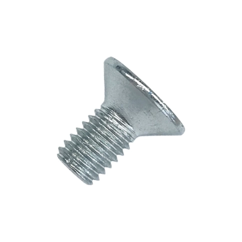 Винт потай 6х12 мм DIN 965, полная резьба, оцинкованный фото 1