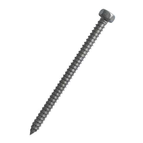 Саморез с шестигранной головкой  5,5х70 мм DIN 7976, нержавеющая сталь А2  фото 1