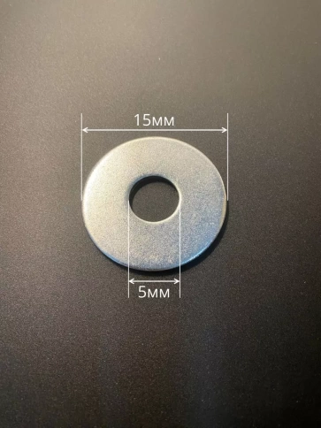 Шайба увеличенная нержавеющая М5 DIN 9021, 2000 шт контейнер фото 2