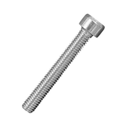 Винт с внутренним шестигранником 5х35 мм класс прочности 8.8 DIN 912 полная резьба, оцинкованный фото 1