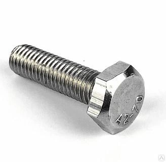 Болт нержавеющий 6х20 мм DIN933 , 50шт фото 5