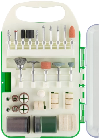 Набор насадок для гравировальной машины в чемоданчике 71 шт. фото 1
