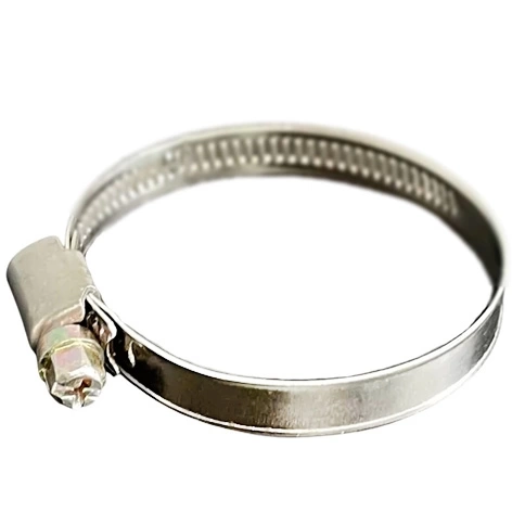 Хомут червячный 40-60/9 мм, нержавеющая сталь W4 фото 1