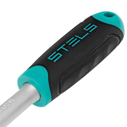 Ключ-трещотка с быстрым сбросом 3/8 CrV 72 зуба Stels  фото 5