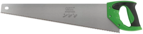 Ножовка по дереву пласт.прорезин.рук. крупн.каленый зуб 5 TPI 2Dзаточка 500мм фото 1