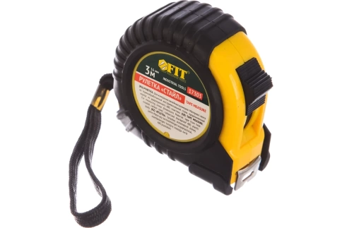 Рулетка Профи 3м х 16мм обрезинен.корп. Стайл фото 1