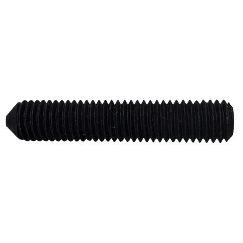 Винт установочный с внутр. шестигранником 10х30 мм, класс прочности 12.9 DIN 914 черный фото 1