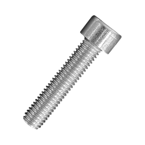 Винт с внутренним шестигранником 10х50 мм класс прочности 8.8 DIN 912 полная резьба, оцинкованный фото 1