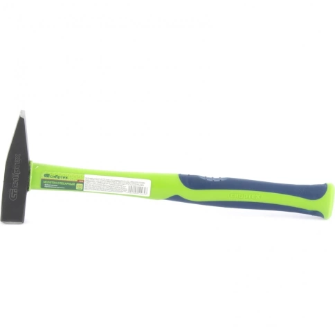 Молоток слесарный, фиберглас.обрезинен.рук. Сибртех фото 1