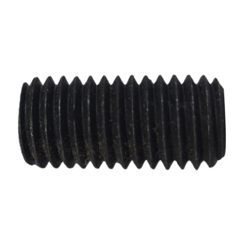 Винт установочный 5х10 мм, класс прочности 10.9 DIN 913 тупой конец, черный фото 1