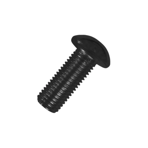 Винт с полукруглой головкой и внутренним шестигранником 16х40 мм ISO 7380 класс прочности 10.9 фото 1