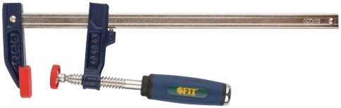 Струбцина тип F усиленная, мягкая ручка 50х250 мм фото 1