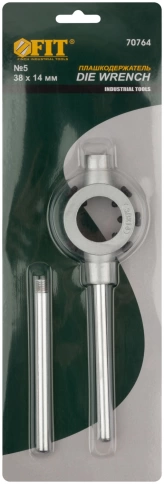 Плашкодержатель №5 38х14 мм фото 2