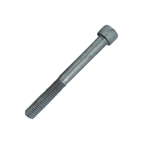 Винт 5х60 мм класс прочности 12.9 DIN 912, неполная резьба, оцинкованный фото 1