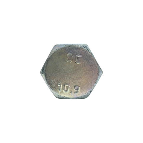 Болт М12х1,5х50 мм класс прочности 10.9 DIN 961, полная резьба, оцинкованный фото 2