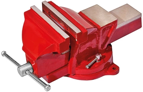 Тиски станочные поворотные 125 мм (5.4кг) фото 1