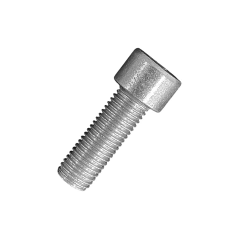 Винт с внутренним шестигранником 16х35 мм класс прочности 8.8 DIN 912 полная резьба, оцинкованный фото 1