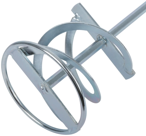 Миксер для строительных смесей оцинкованный Профи 120х600 мм фото 2