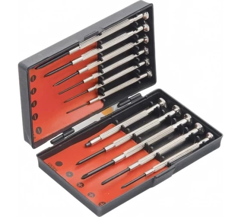 Набор отверток для точной механики PH+SL,HCS Point рукоятка 11 шт Sparta фото 1