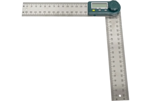 Угломер металлический нерж. с электронным отсчетом 200 мм фото 1