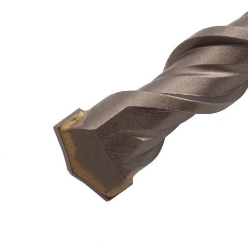 Бур по бетону Cobalt W-tip, двойная спираль, SDS-Plus, 22х260 мм Denzel  фото 2