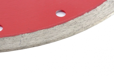 Диск отрезной алмазный сплошной тонкий сухое резание 125х22,2 мм Matrix фото 2