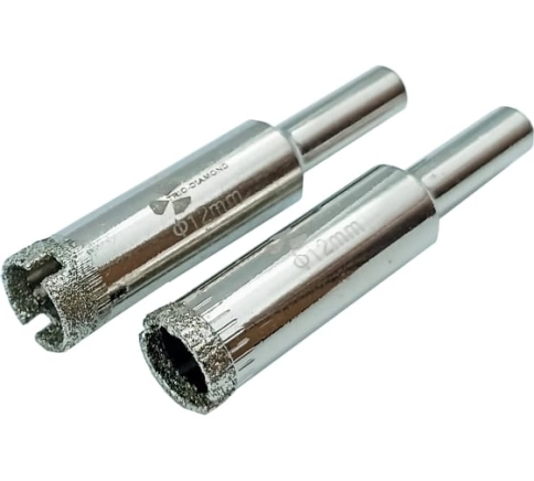 Коронка по керамике и кафелю, алмазная компл.2шт. фото 1