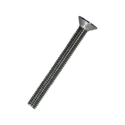 Винт потай 6х70 мм с внутренним шестигранником DIN 7991, полная резьба, нержавеющий фото 1