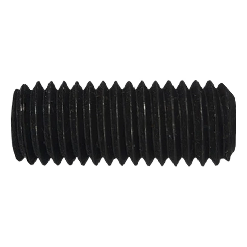 Винт установочный с внутр. шестигранником 6х20 мм, класс прочности 12.9 DIN 913 тупой конец, черный фото 1