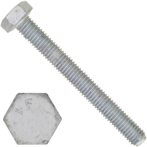 Болт высокопрочный 12х60 мм, DIN933 к.п.12.9 , ОЦ, 10шт. фото 5