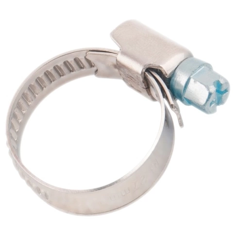 Хомут стяжка металлический 32-50 мм шир.9 мм , 5 шт. фото 5