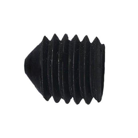 Винт установочный с внутр. шестигранником 6х6 мм, класс прочности 12.9 DIN 914 черный фото 1